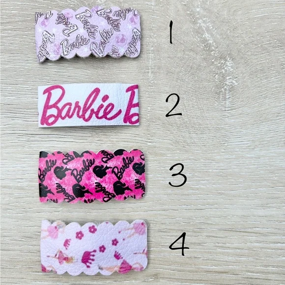 Barbie Toddler hair clips - Picture 2 of 2